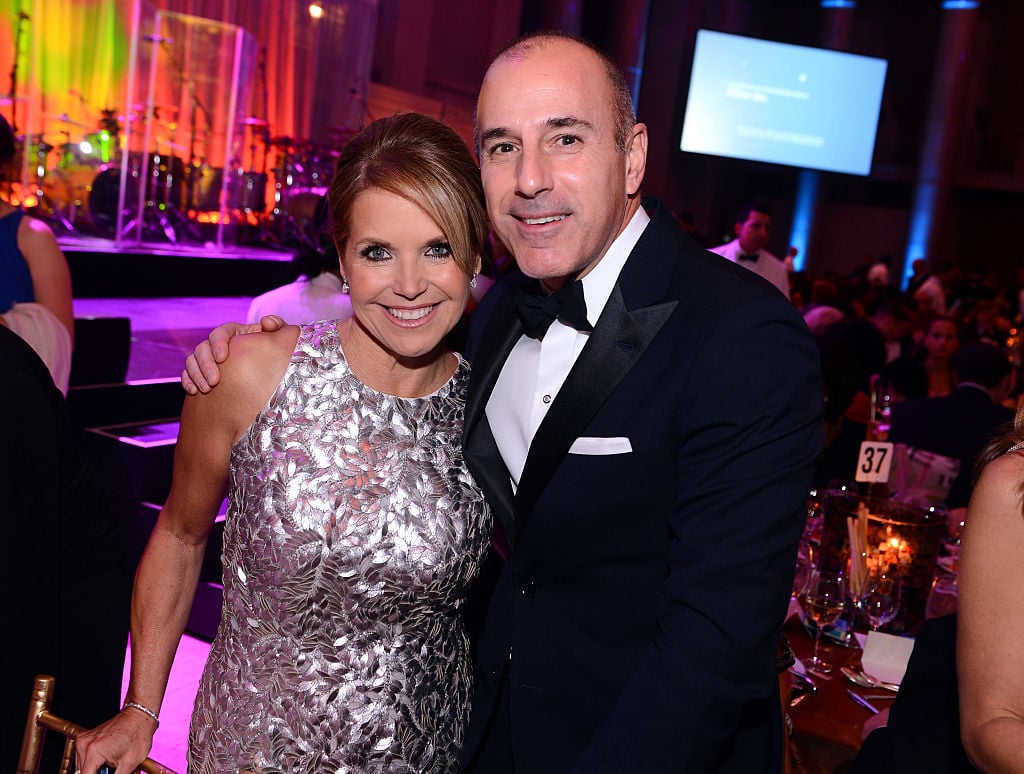 Couric and Lauer in 2014 Couric and Lauer in 2014