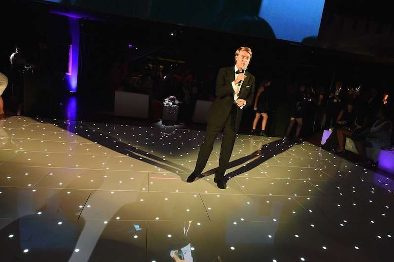Josh Randle speaks at The 2016 Official Miss America After-Party Josh Randle speaks at The 2016 Official Miss America After-Party