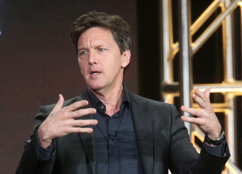 Actor Andrew McCarthy speaks onstage Actor Andrew McCarthy speaks onstage
