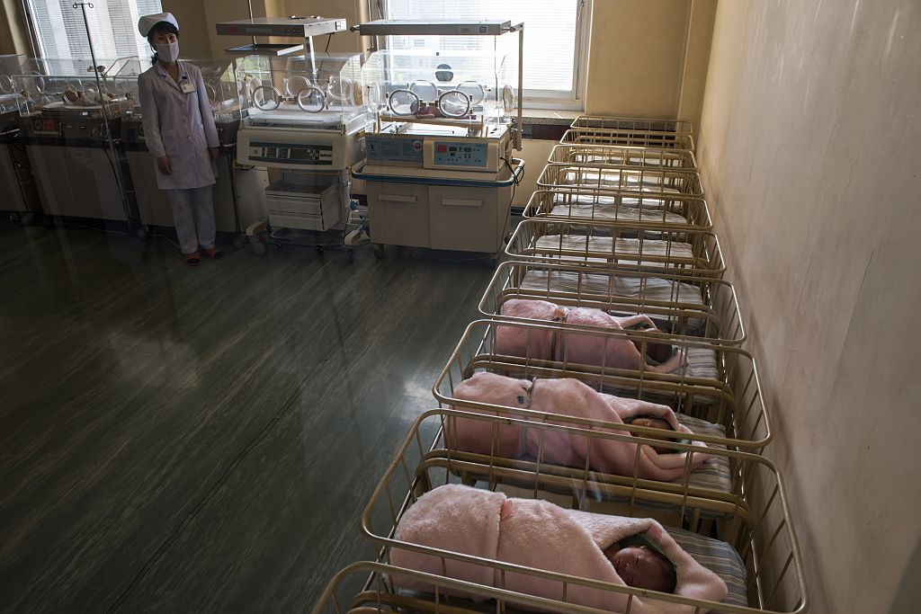 a maternity ward in pyongyang north korea a maternity ward in pyongyang north korea