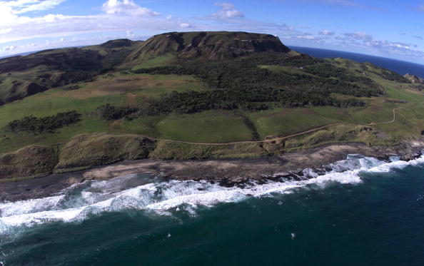 the coast of new zealand from above the coast of new zealand from above