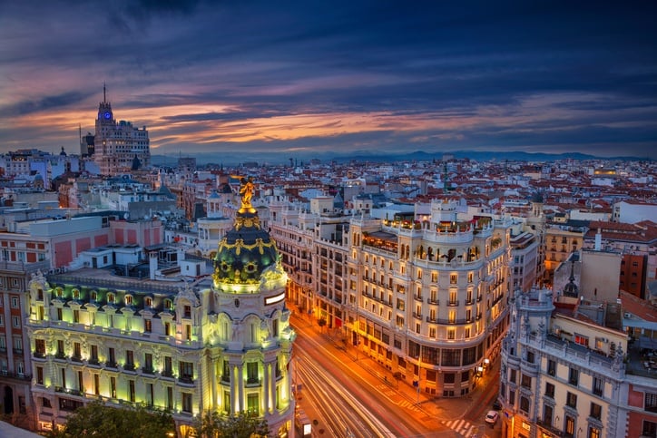 Madrid, Spain, cityscape
