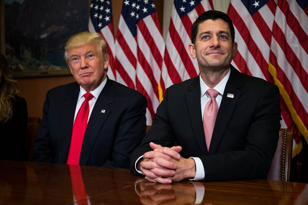Donald Trump and Paul Ryan finally pushed their their tax reform. Donald Trump and Paul Ryan finally pushed their their tax reform.