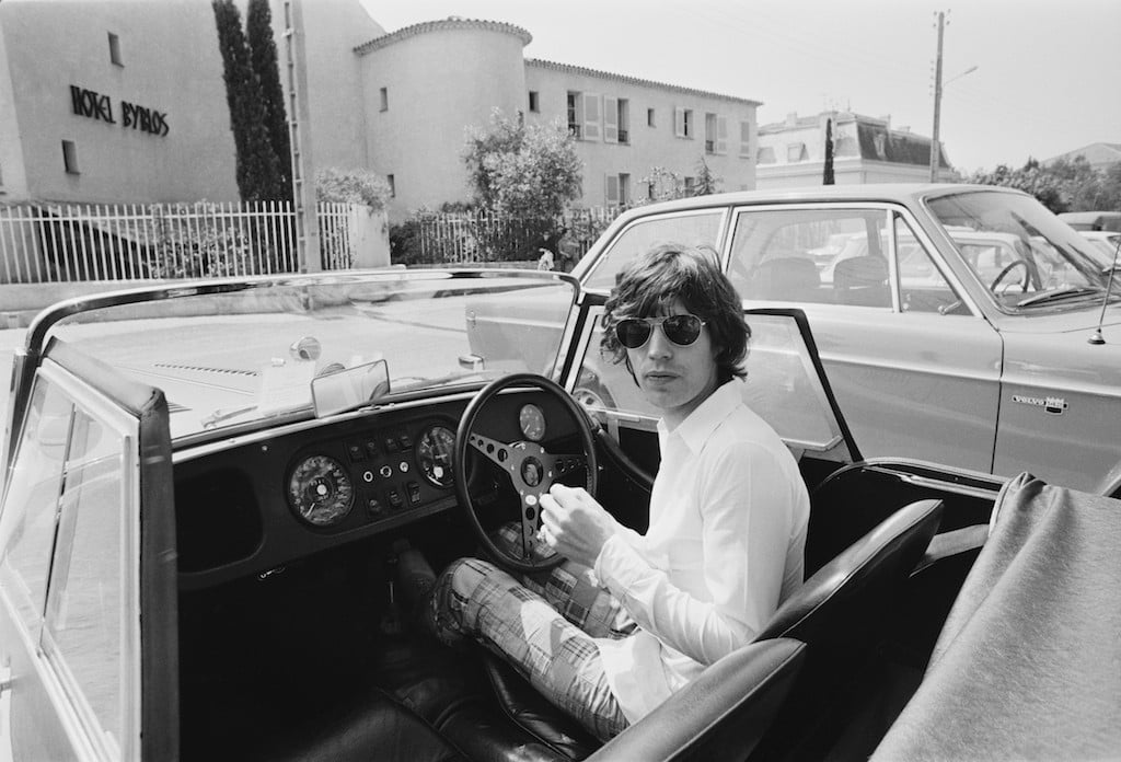 Mick Jagger in France
