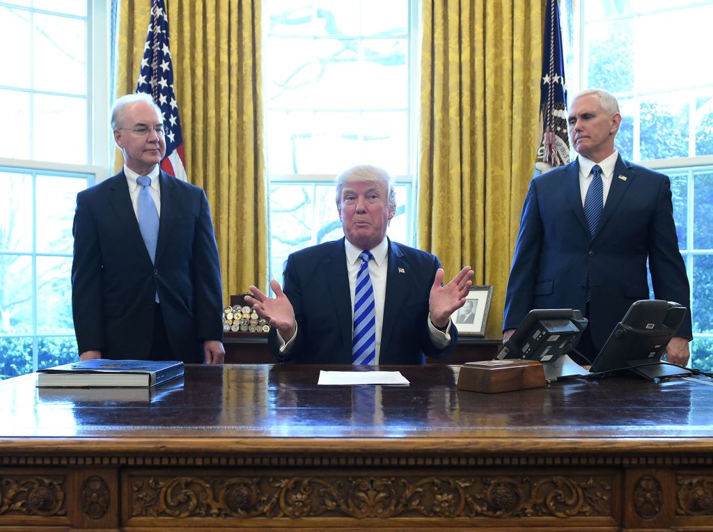 donald trump with mike pence and tom price in the oval office donald trump with mike pence and tom price in the oval office
