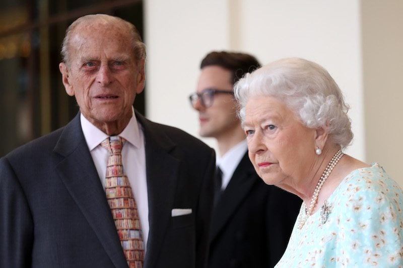 nce Philip, Duke of Edinburgh are seen during a State visit 