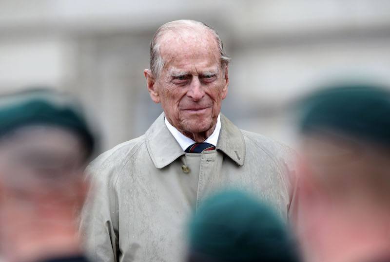 Britain's Prince Philip, Duke of Edinburgh, in his role as Captain General, Royal Marines, attends a Parade