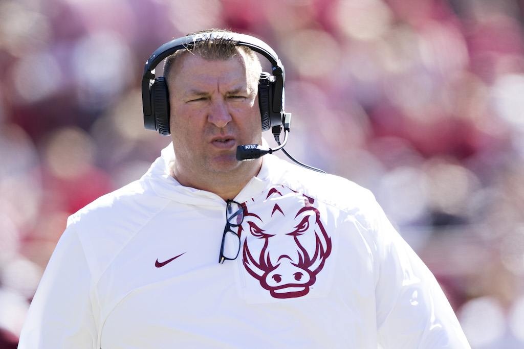 Arkansas Football Head Coach Bret Bielema