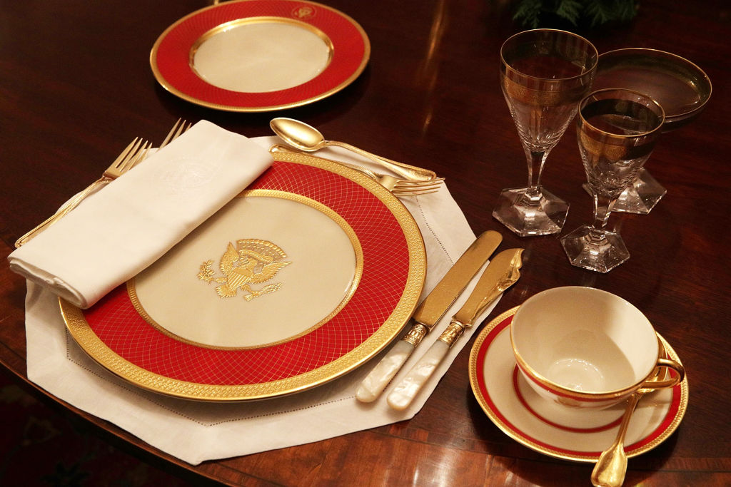 White House place setting
