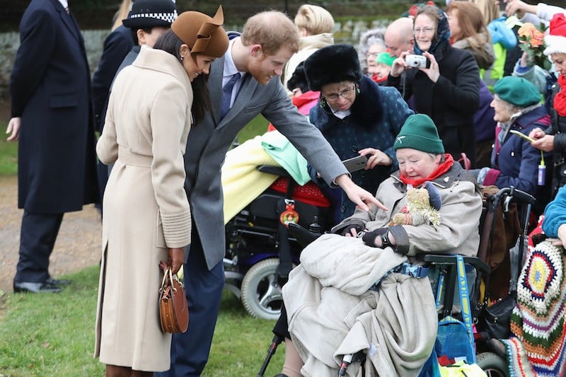 Meghan Markle and Prince Harry attend Christmas Day Church service at Church of St Mary Magdalene Meghan Markle and Prince Harry attend Christmas Day Church service at Church of St Mary Magdalene
