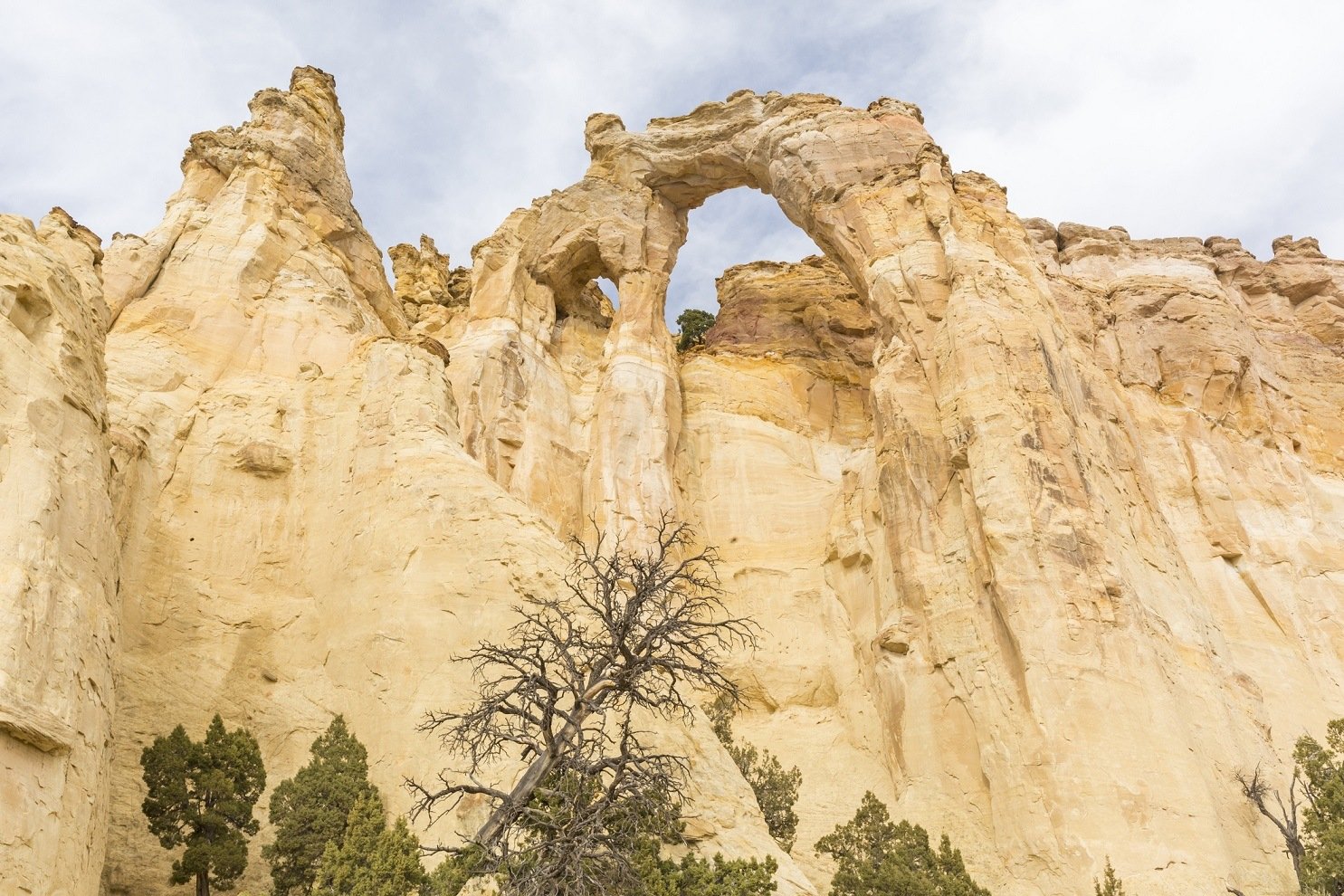 Towering Grosvenor Arch Grand Staircase Escalante