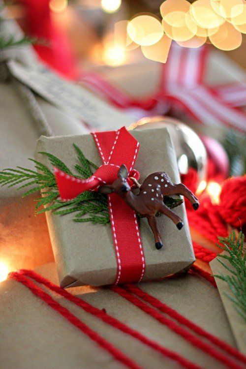 Joanna Gaines Wrapped Present Kraft paper