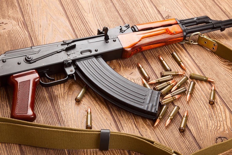 Kalashnikov assault rifles