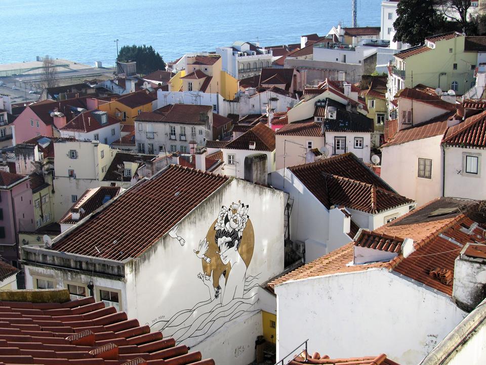 Lisbon-Portugal Aerial Art