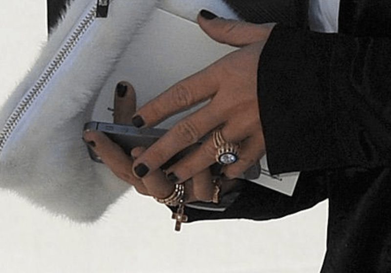 Mary-Kate Olsen's engagement ring.