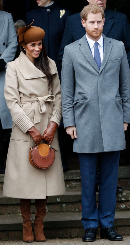 Meghan Markle and Prince Harry at Christmas