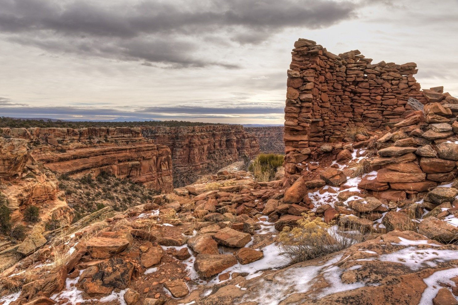 Tower Ruin on Mule Canyon Bears Ears