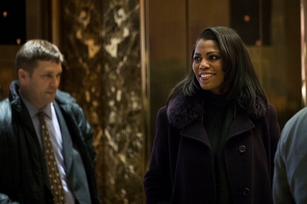 President-Elect Donald Trump Holds Meetings At Trump Tower Omarosa Manigault arrives at Trump Tower