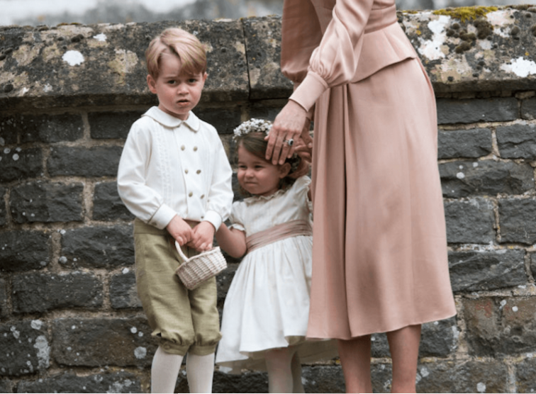 Prince George and Princess Charlotte