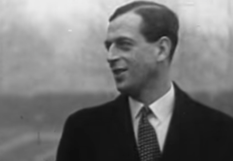 Prince George of Kent in a suit. Prince George of Kent in a suit.