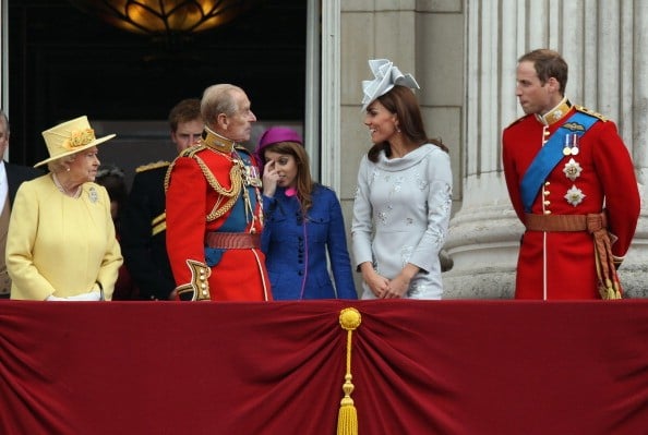 Prince William and Princess Beatrice Prince William and Princess Beatrice