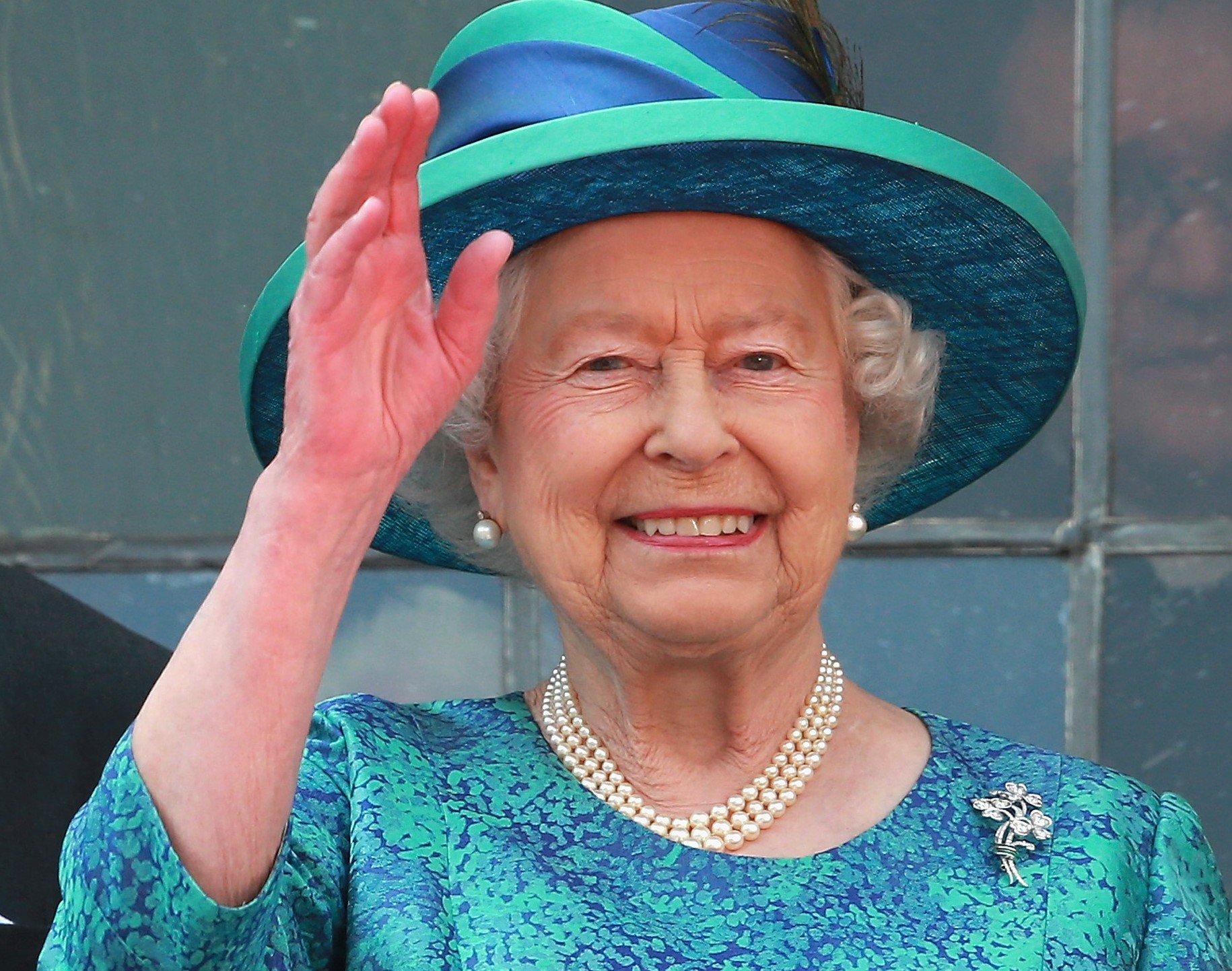 Queen Elizabeth II Visits Frankfurt am Main