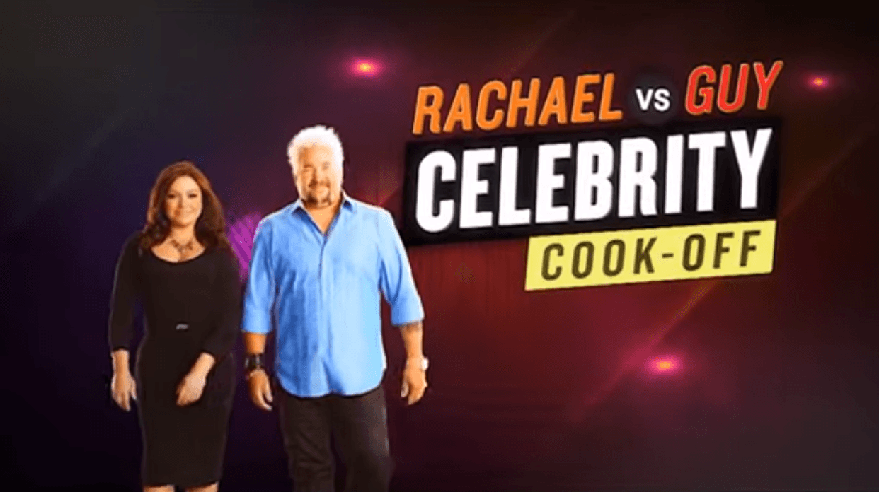 Rachael Ray and Guy Fieri Cookoff