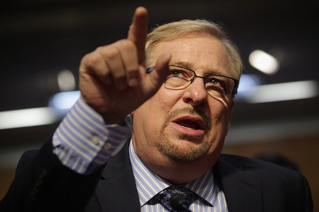 RIck warren speaks to congress