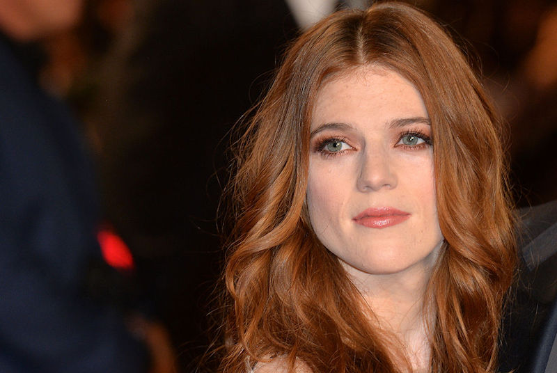 Rose Leslie posing on a red carpet event. Rose Leslie posing on a red carpet event.