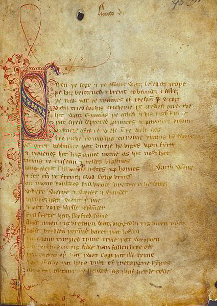 Sir Gawain and the Green Knight poetry page