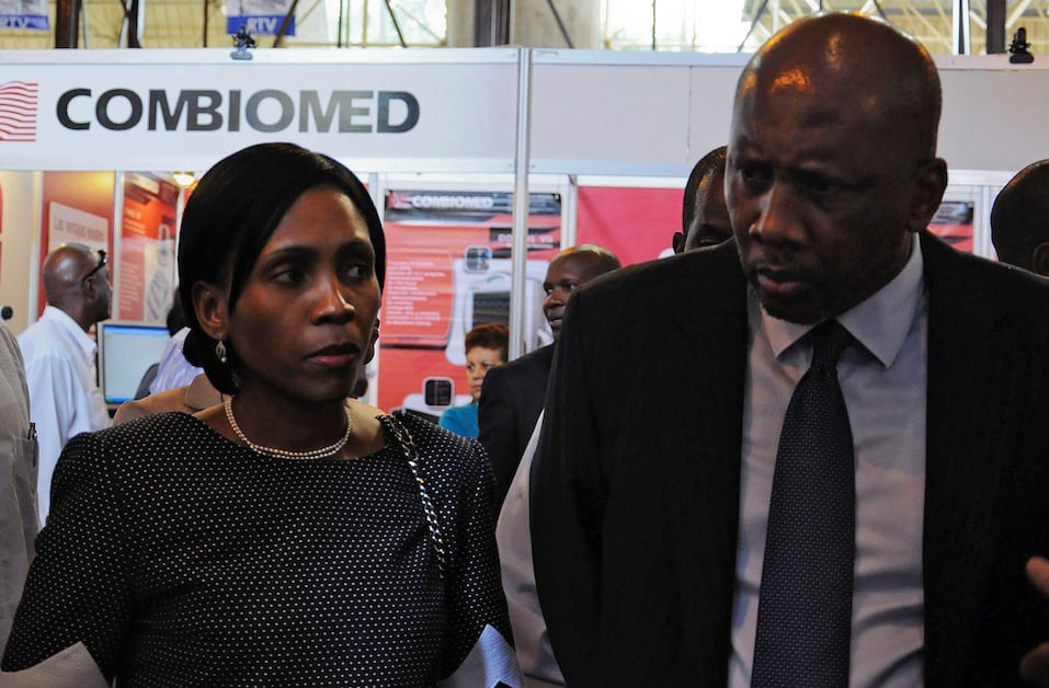 The King of Lesotho, Letsie III (R), accompanied by his wife 'Masenate Mohato Seeiso The King of Lesotho, Letsie III (R), visits the 29th Havana International Fair accompanied by his wife 'Masenate Mohato Seeiso