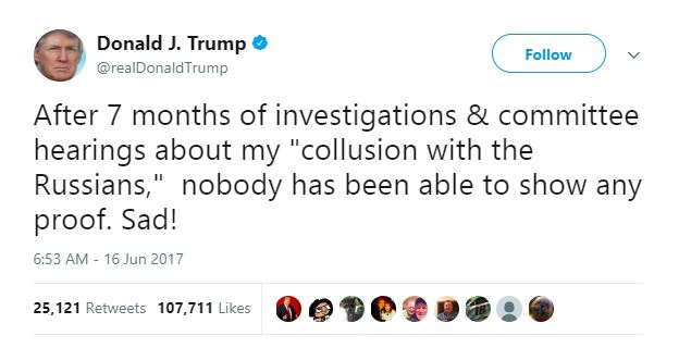 Donald Trump's Twitter account tells the story of 2017. Donald Trump's Twitter account tells the story of 2017.
