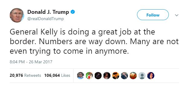 Donald Trump's Twitter account tells the story of 2017. Donald Trump's Twitter account tells the story of 2017.
