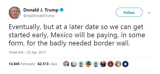 Donald Trump's Twitter account tells the story of 2017. Donald Trump's Twitter account tells the story of 2017.
