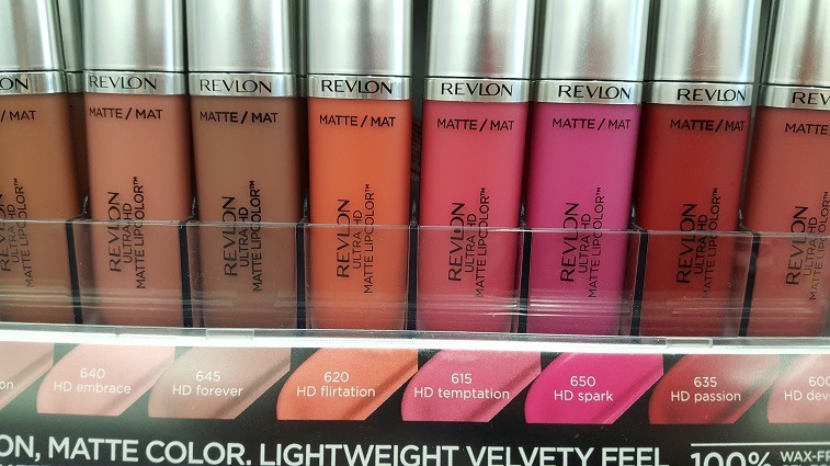 Revlon lip color on store shelves Revlon Ultra HD Matte Lip Color