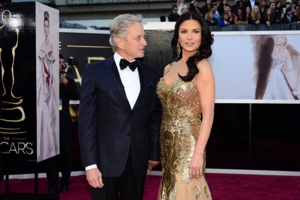 Michael Douglas and actress Catherine Zeta Jones Michael Douglas and actress Catherine Zeta Jones