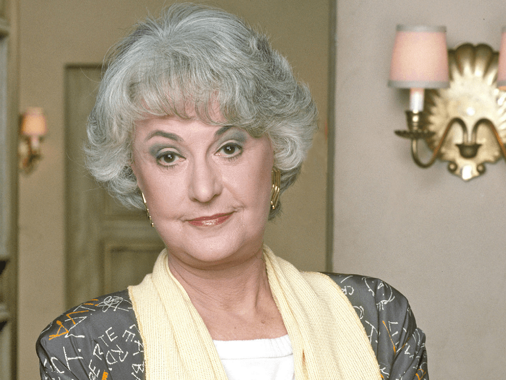 Bea Arthur as Dorothy on The Golden Girls