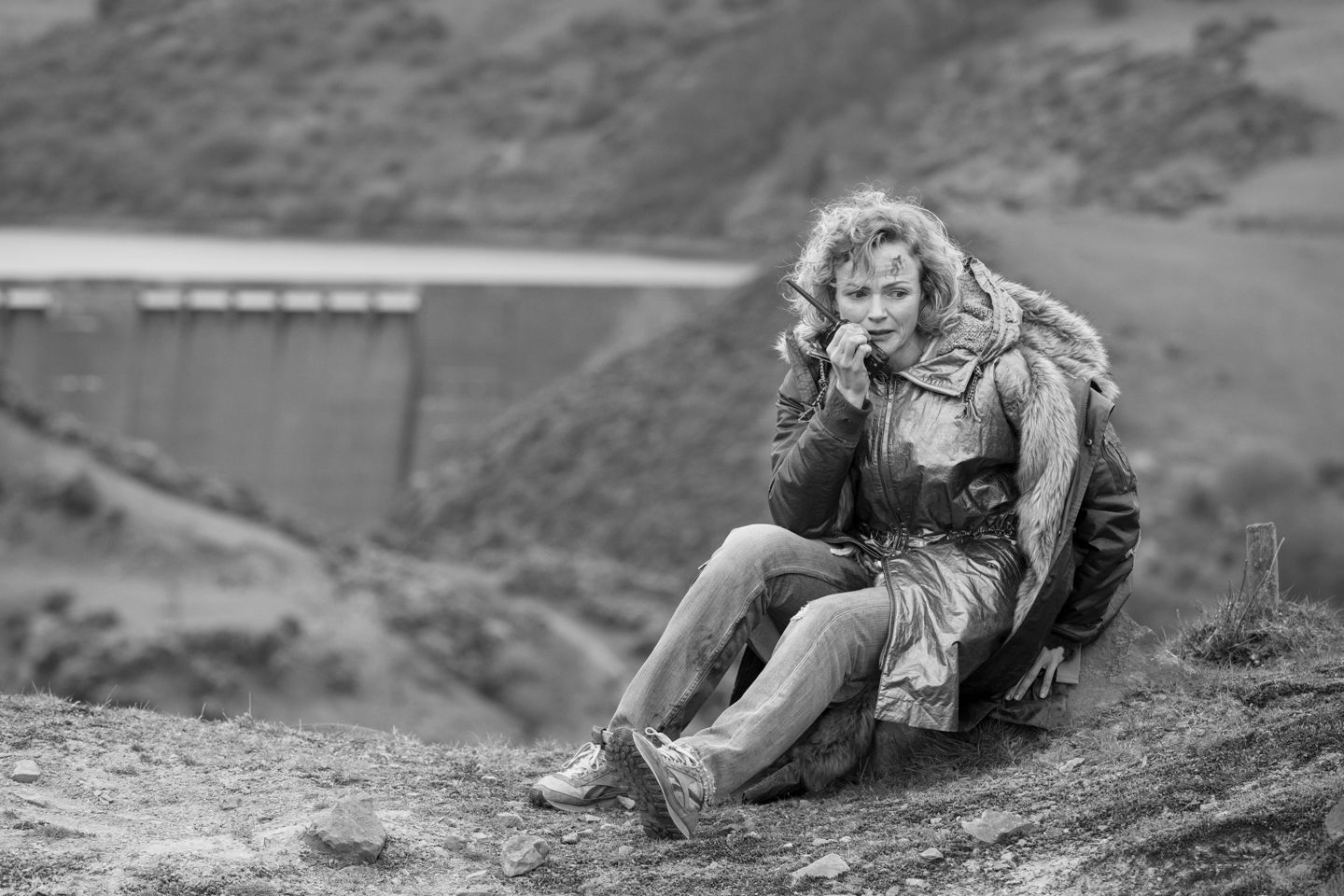 Maxine Peake in the Black Mirror Episode "Metalhead" Maxine Peake in the Black Mirror Episode "Metalhead"