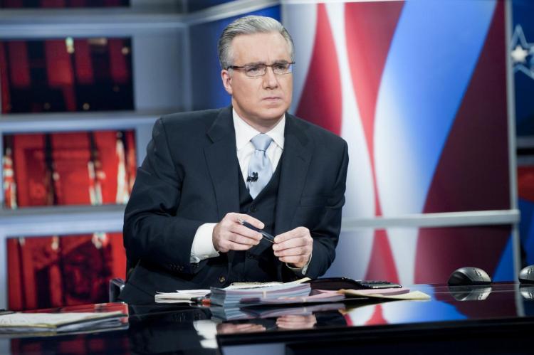 Keith Olberman on 'Countdown w/ Keith Olbermann'.