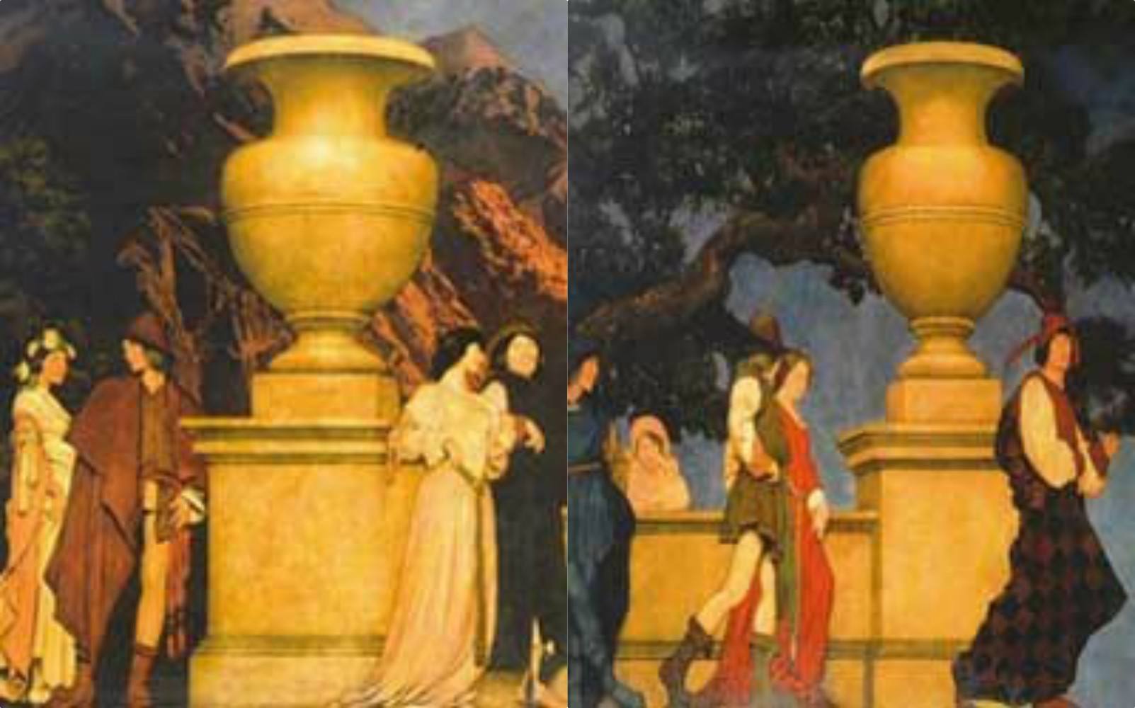 Gertrude Vanderbilt Maxfield Parrish murals-theft