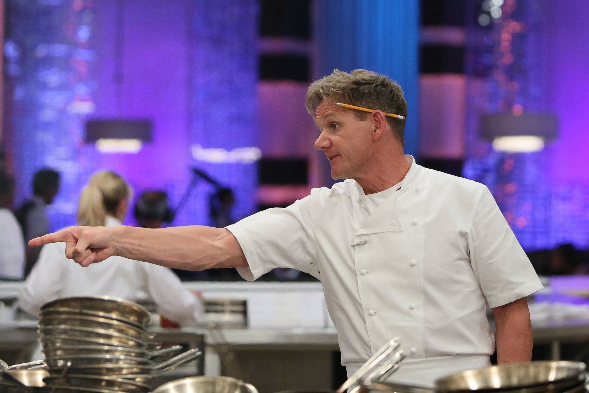 Gordon Ramsay on Hell's Kitchen