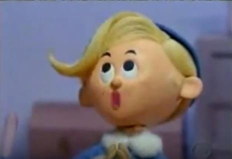 hermey the elf making a surprised face hermey the elf making a surprised face