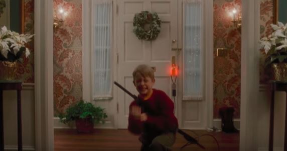 kevin celebrates in home alone kevin celebrates in home alone