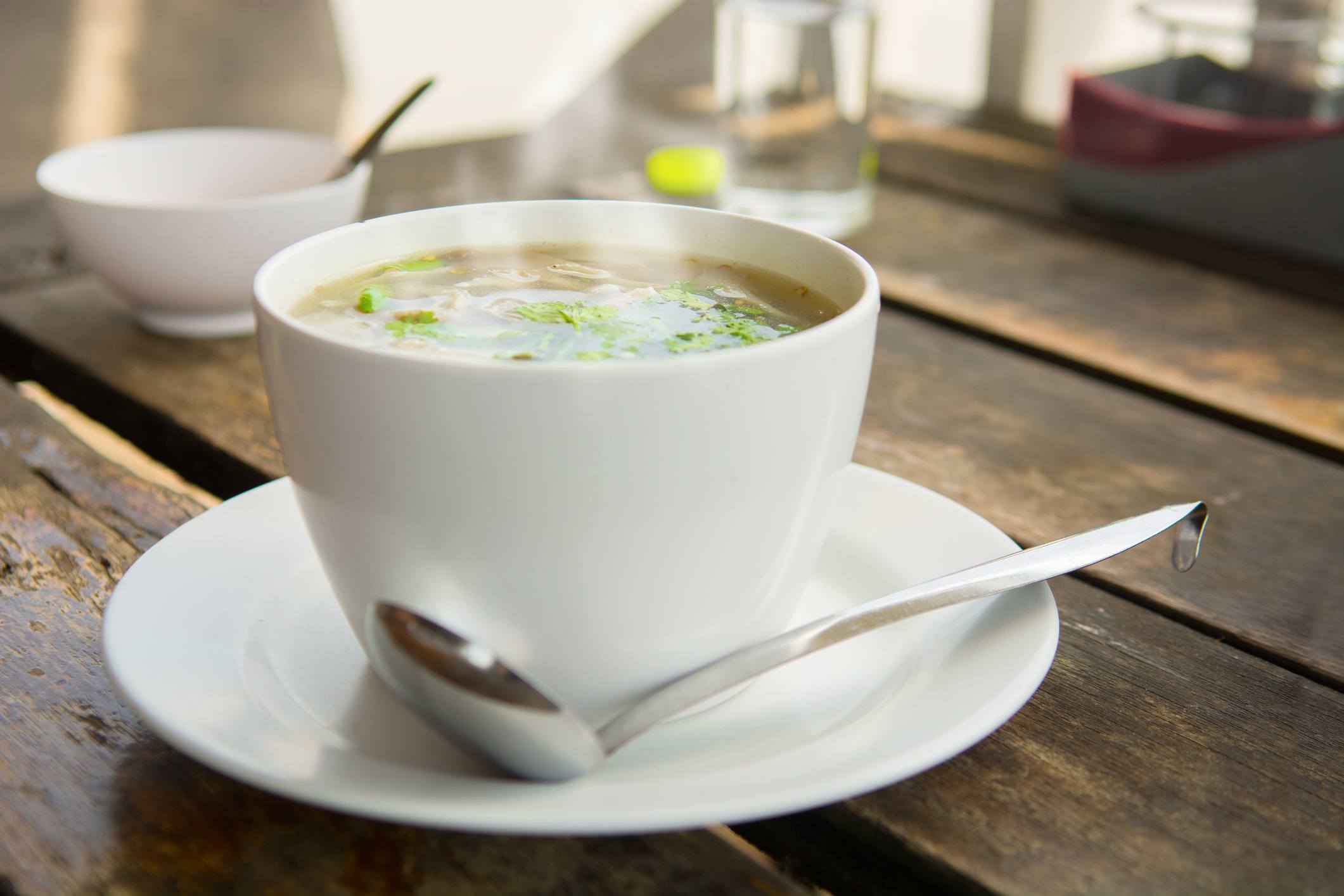 Hot soup