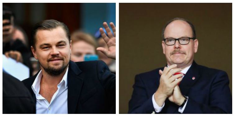 Leonardo DiCaprio and Prince Albert Leonardo DiCaprio and Prince Albert