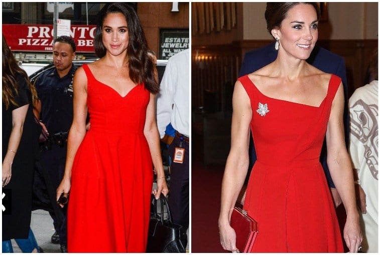 Meghan Markle and Kate Middleton composite image