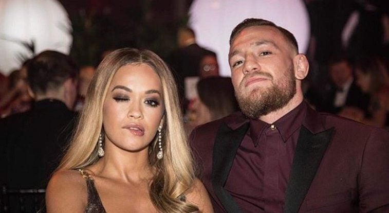 Rita Ora and Conor McGregor Rita Ora and Conor McGregor