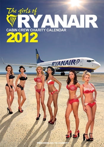 Ryanair charity bikini calendar