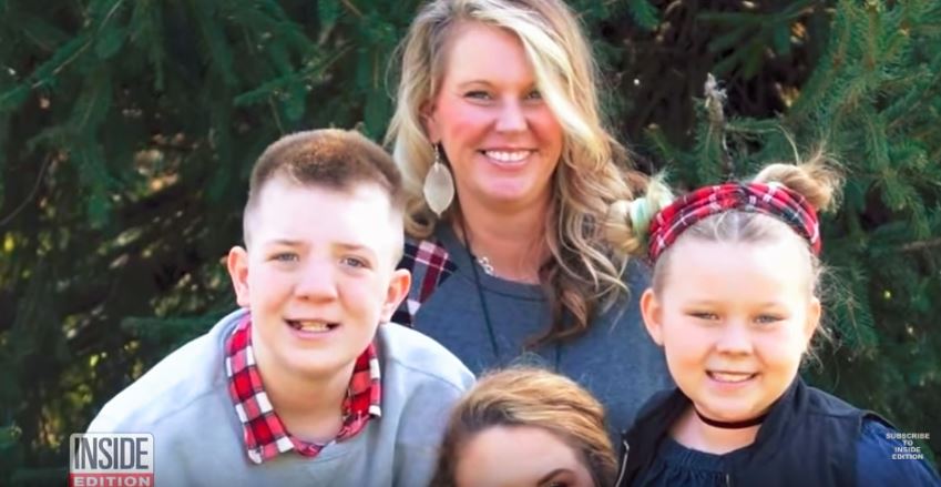 a family photo of the Keaton family a family photo of the Keaton family
