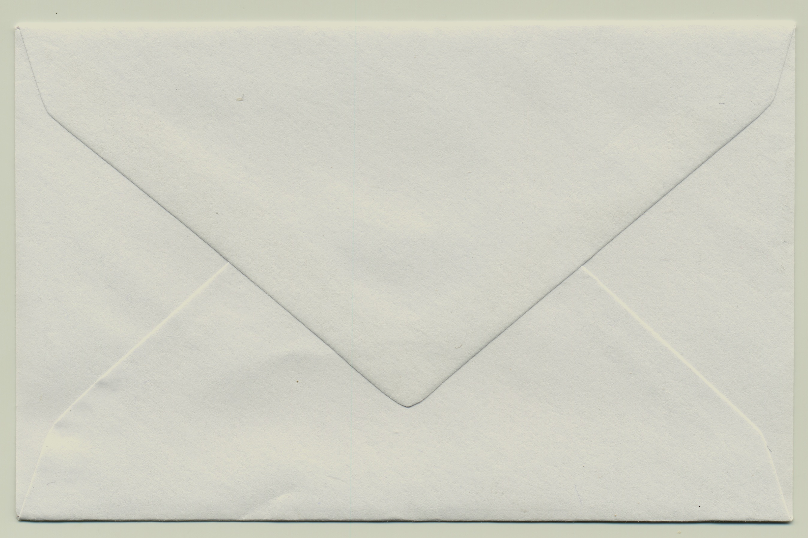 White Sealed letter envelope